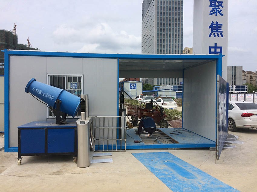 阜阳二冶工地实名制通道安装