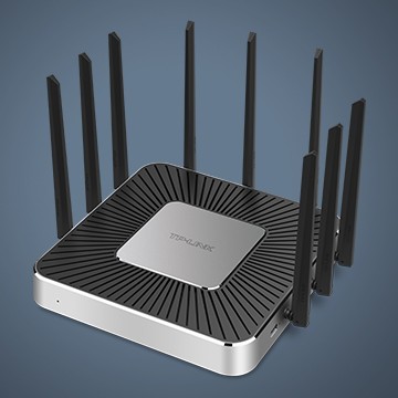 砀山TP-LINK企业级AC3200三频无线VPN路由器施工