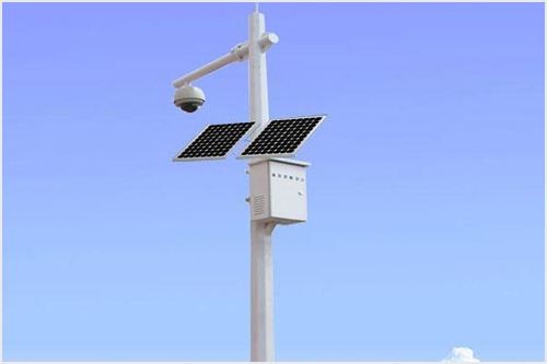 花山太阳能监控供电系统安装