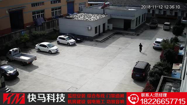 黄山印刷工厂厂房监控安装