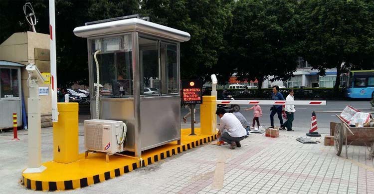 铜陵小区门口车辆车牌识别控制系统安装