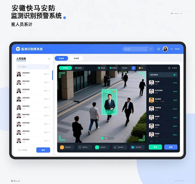 人员监测识别预警系统